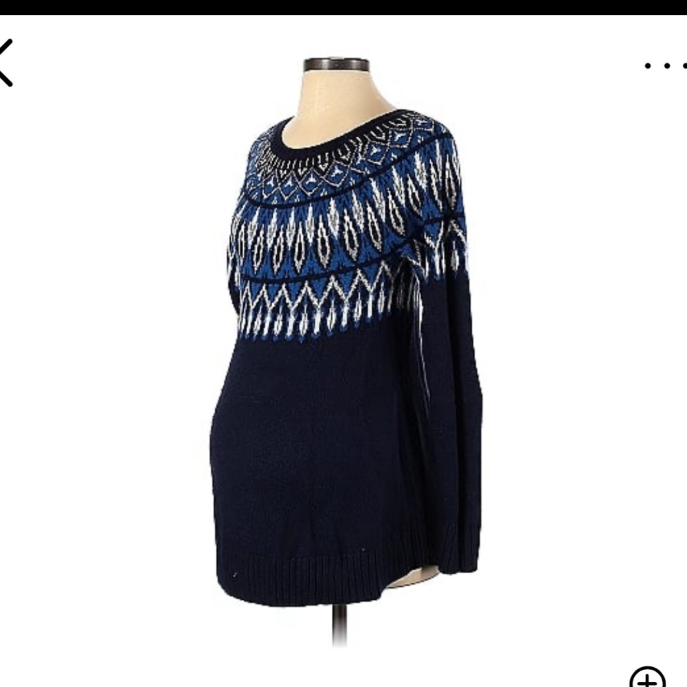 Maternity sweater